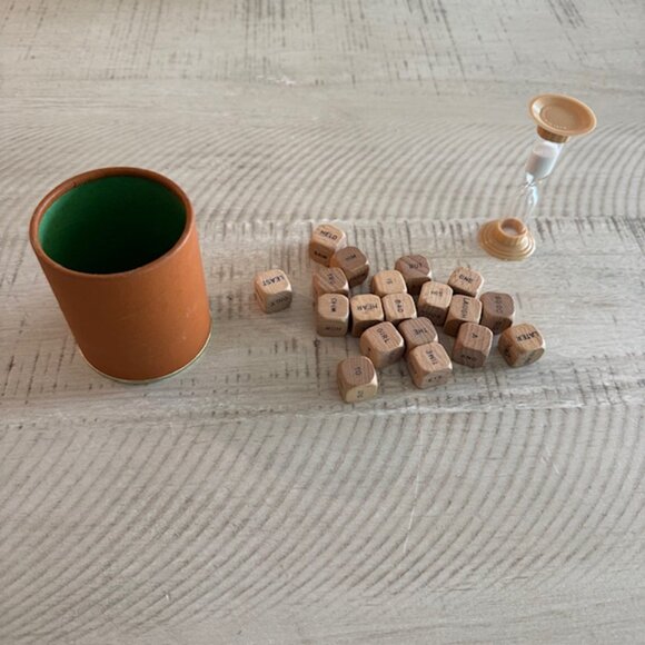 Vintage 1971 Scrabble Brand Sentence Cube Game (Mint) - Picture 3 of 10